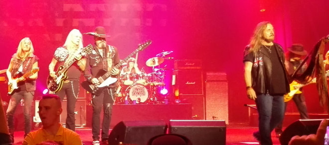 Lynyrd Skynyrd when they came to Manchester in 2015.